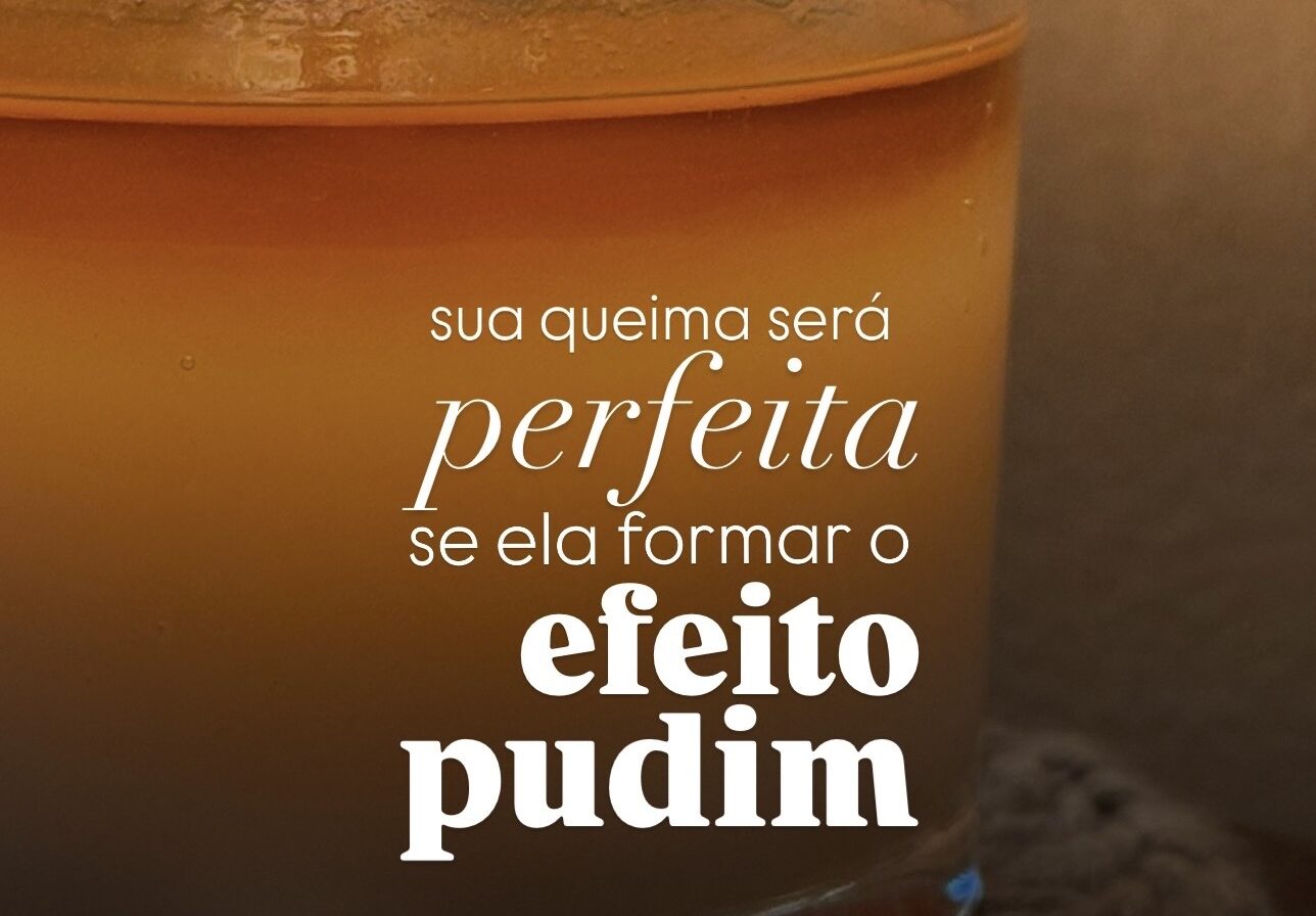 Como garantir a queima perfeita da sua vela (evitar túnel e fuligem)