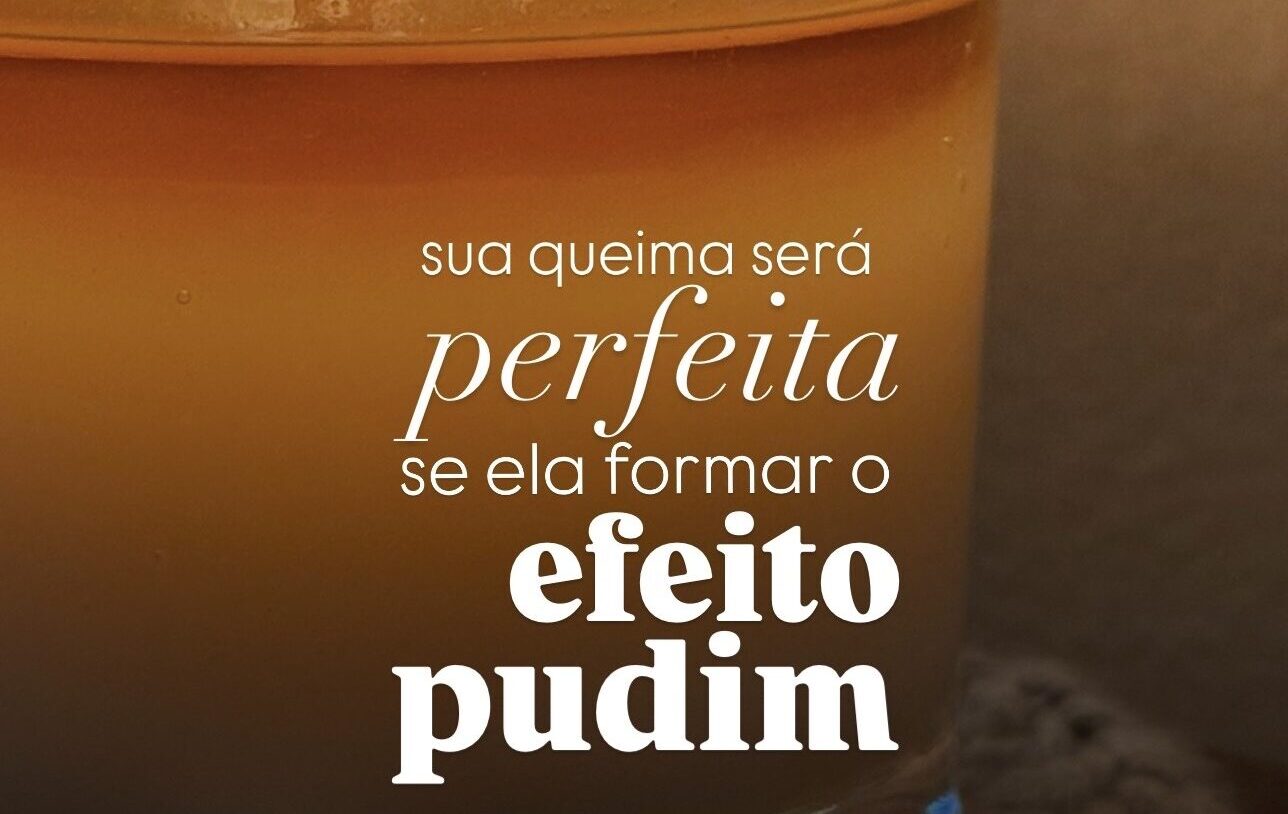 Como garantir a queima perfeita da sua vela (evitar túnel e fuligem)